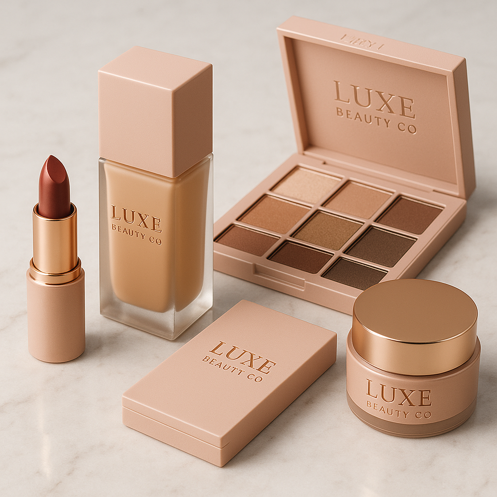 Luxe Cosmetics Brand Identity - Image 2