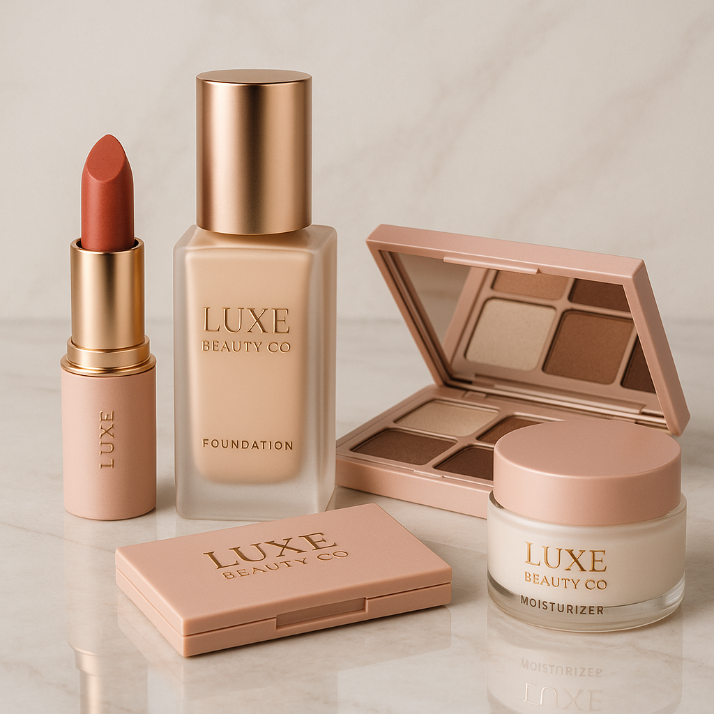 Luxe Cosmetics Brand Identity - Image 3
